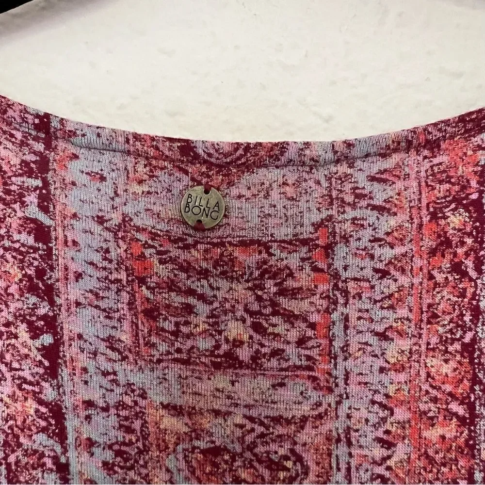 Billabong See the Sun Long Sleeve Bohemian Romper Size Small - Picture 6 of 10